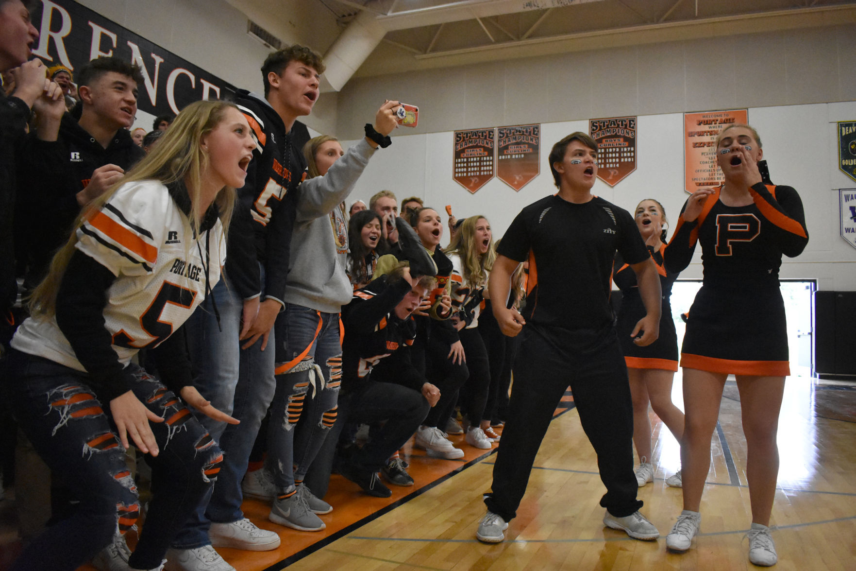 The warrior yell
